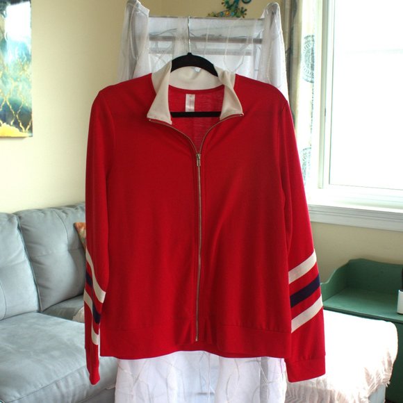 No Boundaries Jackets & Blazers - No Boundaries Red | Zip Up Track Jacket